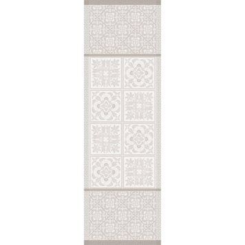 Столовая дорожка Garnier Thiebaut Harmonie beige, 54х174
