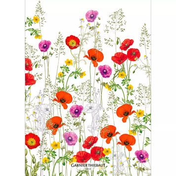 Кухонное полотенце Garnier Thiebaut - Les Coquelicots Violet