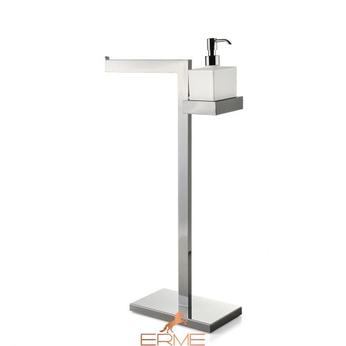 Treesseci Piantane 4.0 - Towel holder with soap dispenser