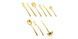 Столовые приборы Mepra - Due Ice Oro, 24