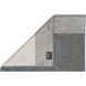 Towel Cawoe - Two-tone Schiefer, 30х30