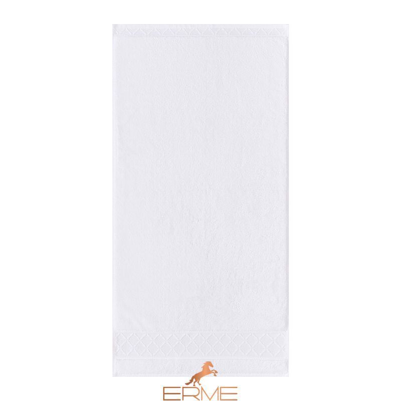 Рушник банний Бавовна Le Jacquard Francais Caresse White (30x50 см)