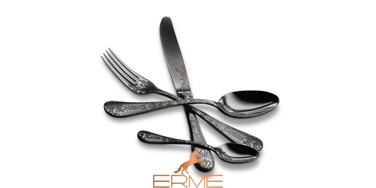Cutlery Mepra - Casablanca Oro Nero