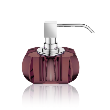 Decor Walter Kristall Capri Дозатор для рідкого мила - Burgundy| Chrome