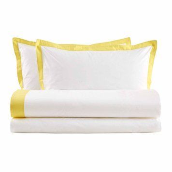 Bed linen Biancoperla - Peseidon Lemon, 50x75 (2pc), 155x200 (2pc), 270x290
