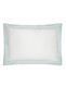 Silk pillowcase Gingerlily - Rattan Blue Oxford, 50x75