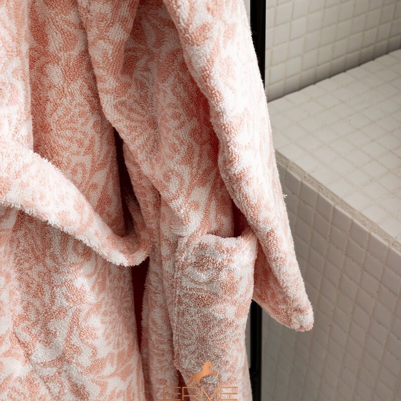Халат 100% хлопок Le Jacquard Francais Charme Pink (размер S)