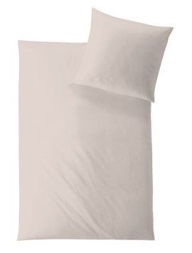 Постільна білизна - Hefel Uni SAND, 50x70 (2шт), 140x200, 90x200 - 100x220 на резинці