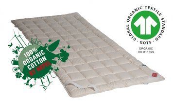 Наматрацник Бiо вовна Hefel Bio-Wool, 90x200, 900 гр
