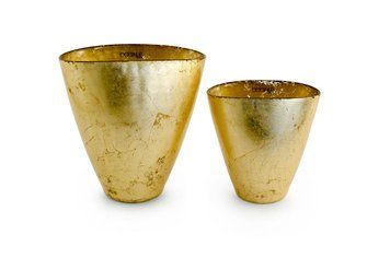 Dogale Solee Luna - Decorative vase Gold Leaf