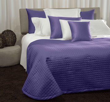 Signoria Firenze - Quilted bedspread MASACCI Violet, Violet, 260x270