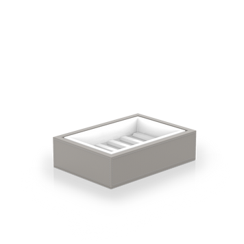 Decor Walther BROWNIE - Мильниця Imitation Leather Taupe