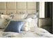 Bed linen Signoria Firenze - Clematis PEARL / BLUE, 50x75 (2pc), 155x200 (2pc), 270x290