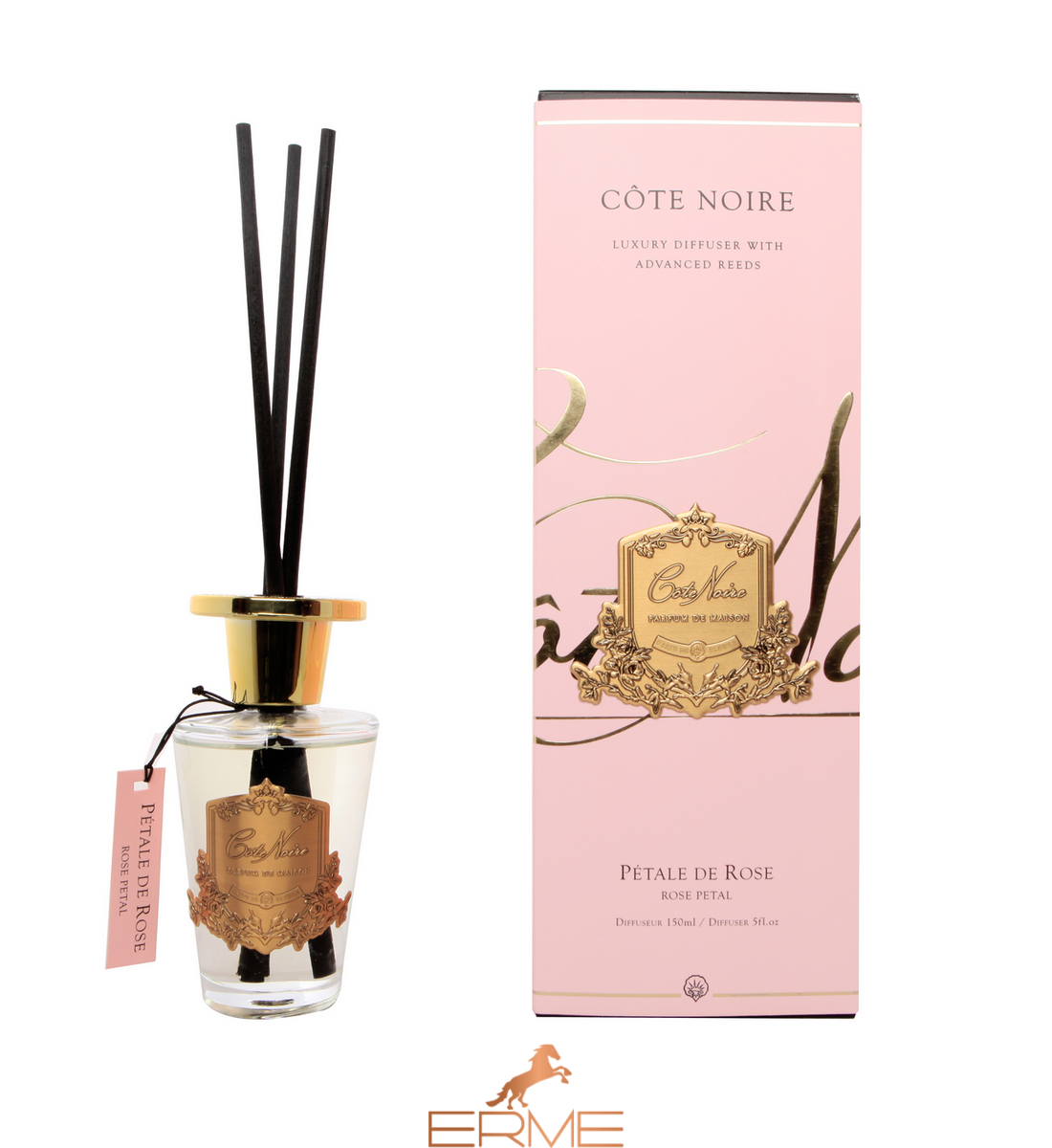 Aroma diffuser Cote Noire Gold - Rose Petal, Under the order (delivery from 4 weeks), 90 ml