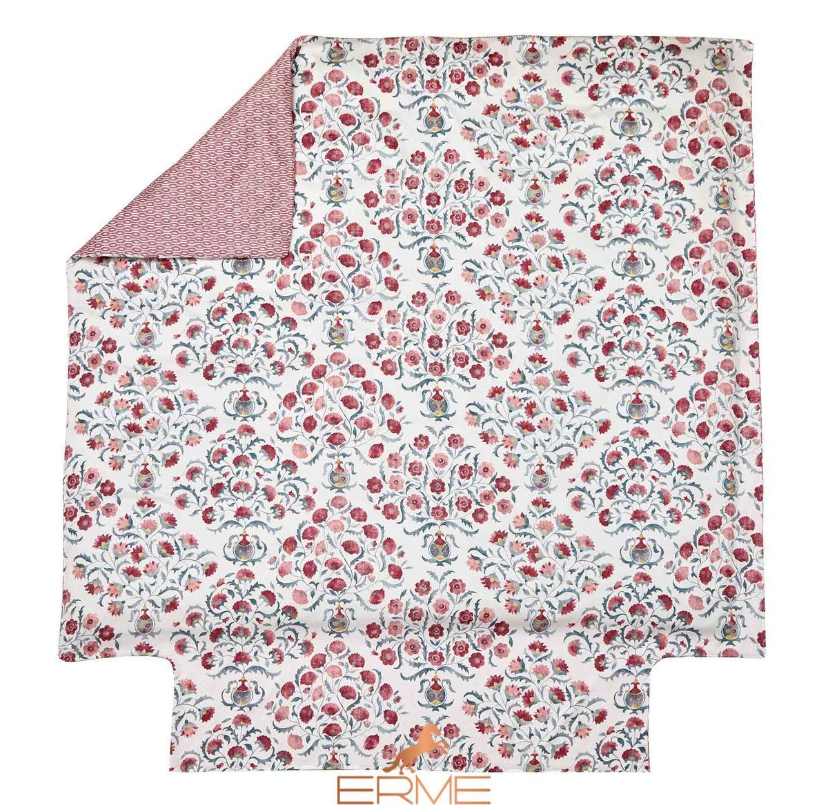 Постельное белье Sanderson Jardin Oriental Carmin, 50x75, 155x200, 180x290