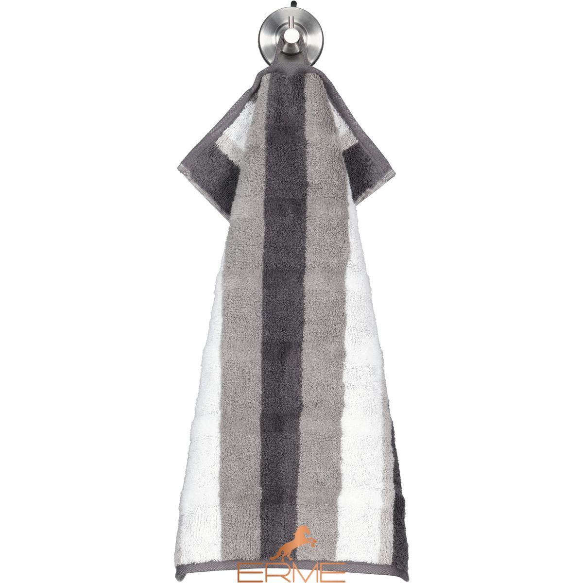 Полотенце Cawoe - Stripe Anthrazit, 30х50
