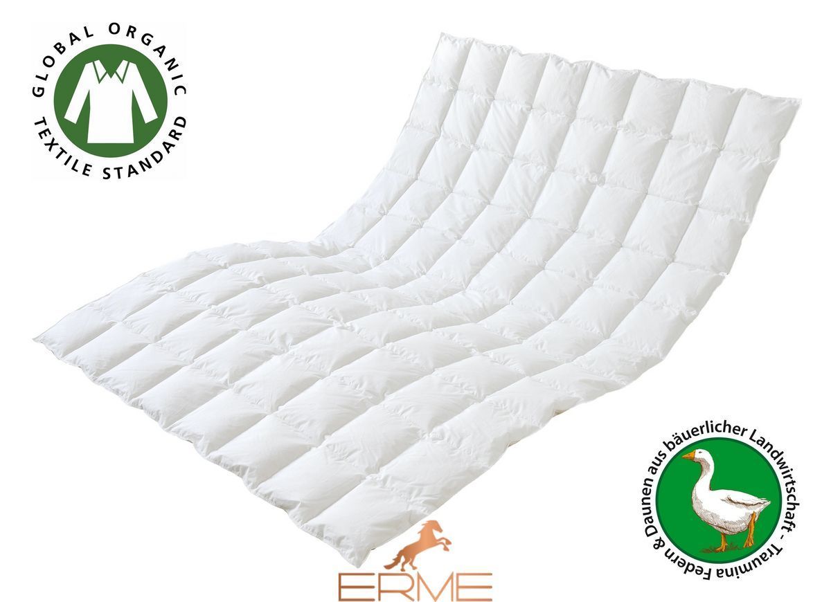 Traumina duvet - PLUME BIO DAUNE Medium, 135x200, 560 гр