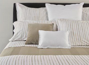 Постільна білизна Signoria Firenze - Rigato BEIGE, 50x75 (2шт), 155x200 (2шт), 270x290