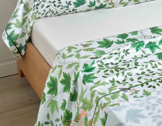 Bed linens - Blanc Des Vosges Nature Foret, 50x70, 220x240, 270x300