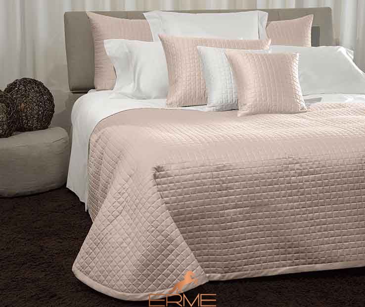 Signoria Firenze - Quilted bedspread MASACCIO Mauve, Mauve, 260x270