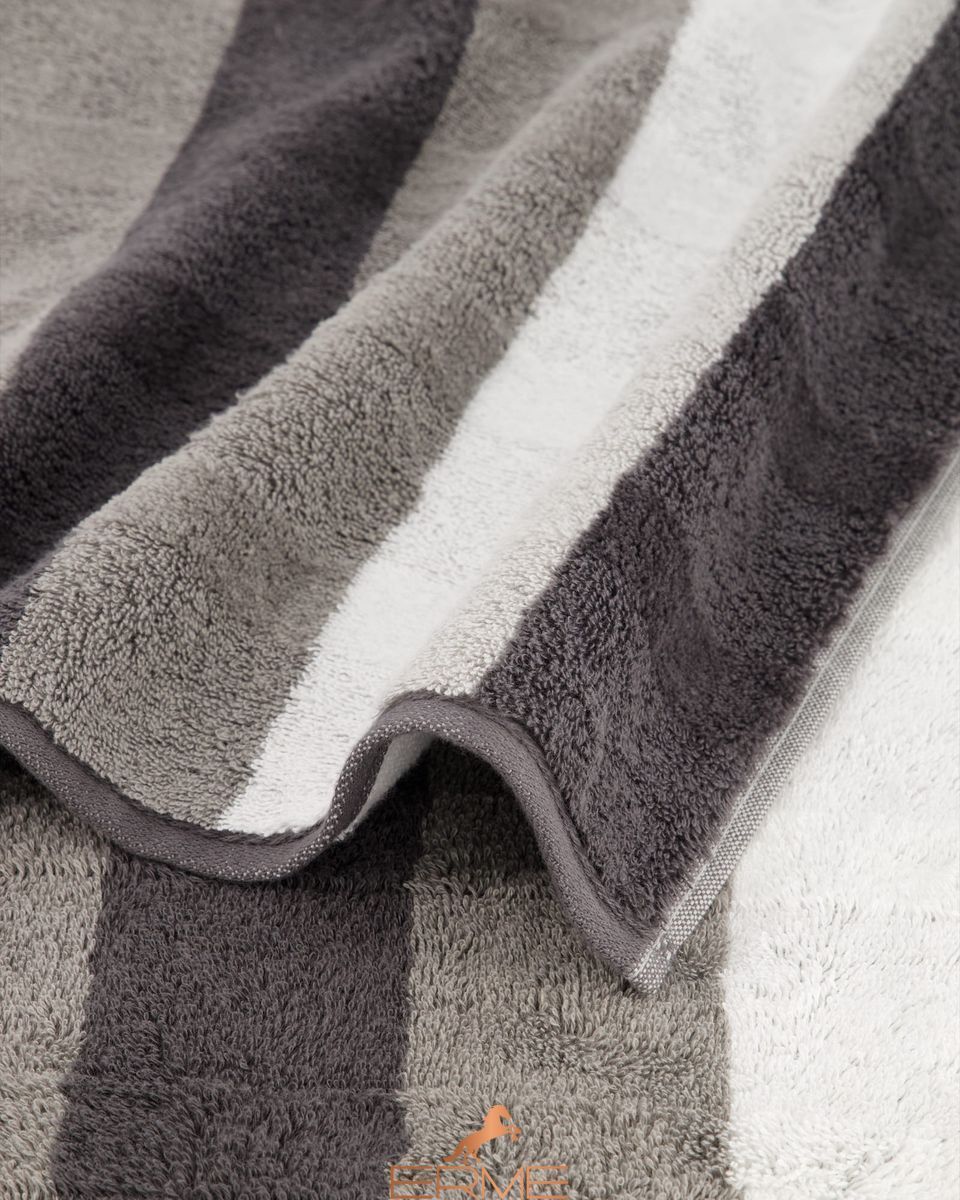 Полотенце Cawoe - Stripe Anthrazit, 30х50