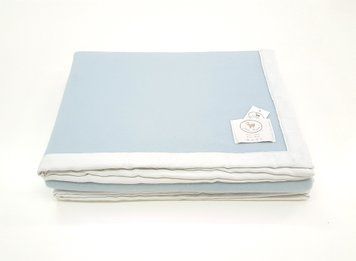 Плед CO.BI. MUCRONE, Light blue, 75x110