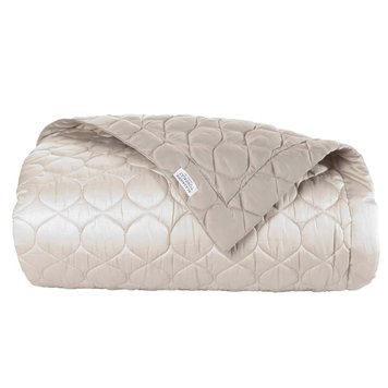 Alexandre Turpault cotton quilted bedspread - Montaigne col.Gazelle/beige , 260x240