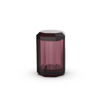 Decor Walter Kristall Capri Універсальна ємність - Burgundy