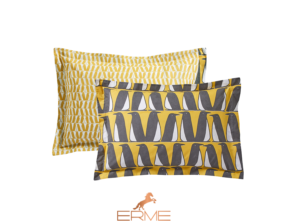 Bed linen Scion Living Arctique Gold, 50x70, 155x200, 180x290