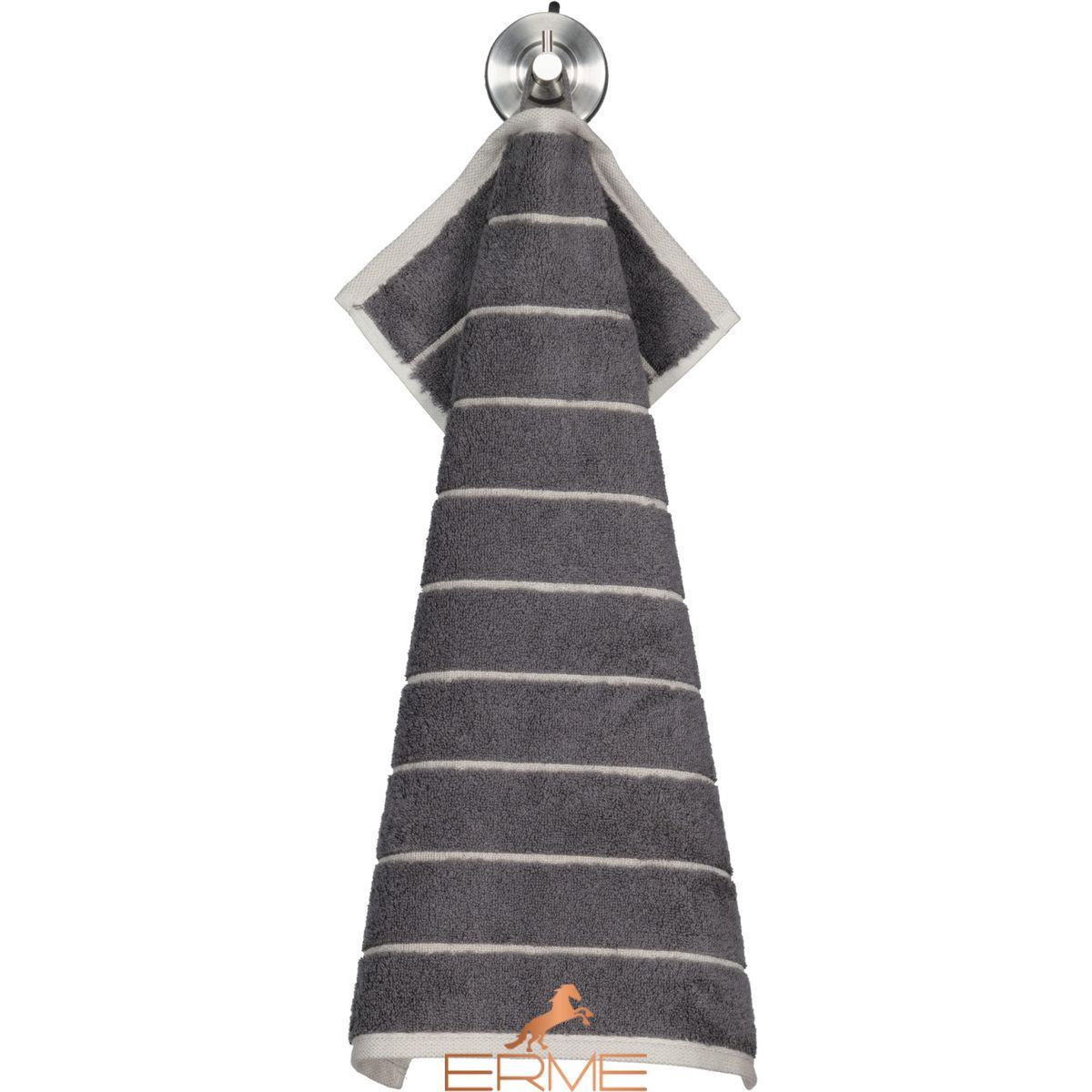 Towel Cawoe - Doubleface Anthrazit, 30х30