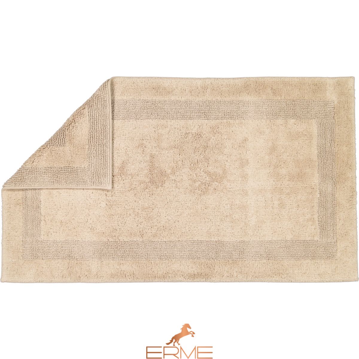 Carpet Cawoe - Luxus Sand, Under the order (delivery from 4 weeks), 60x60 cm