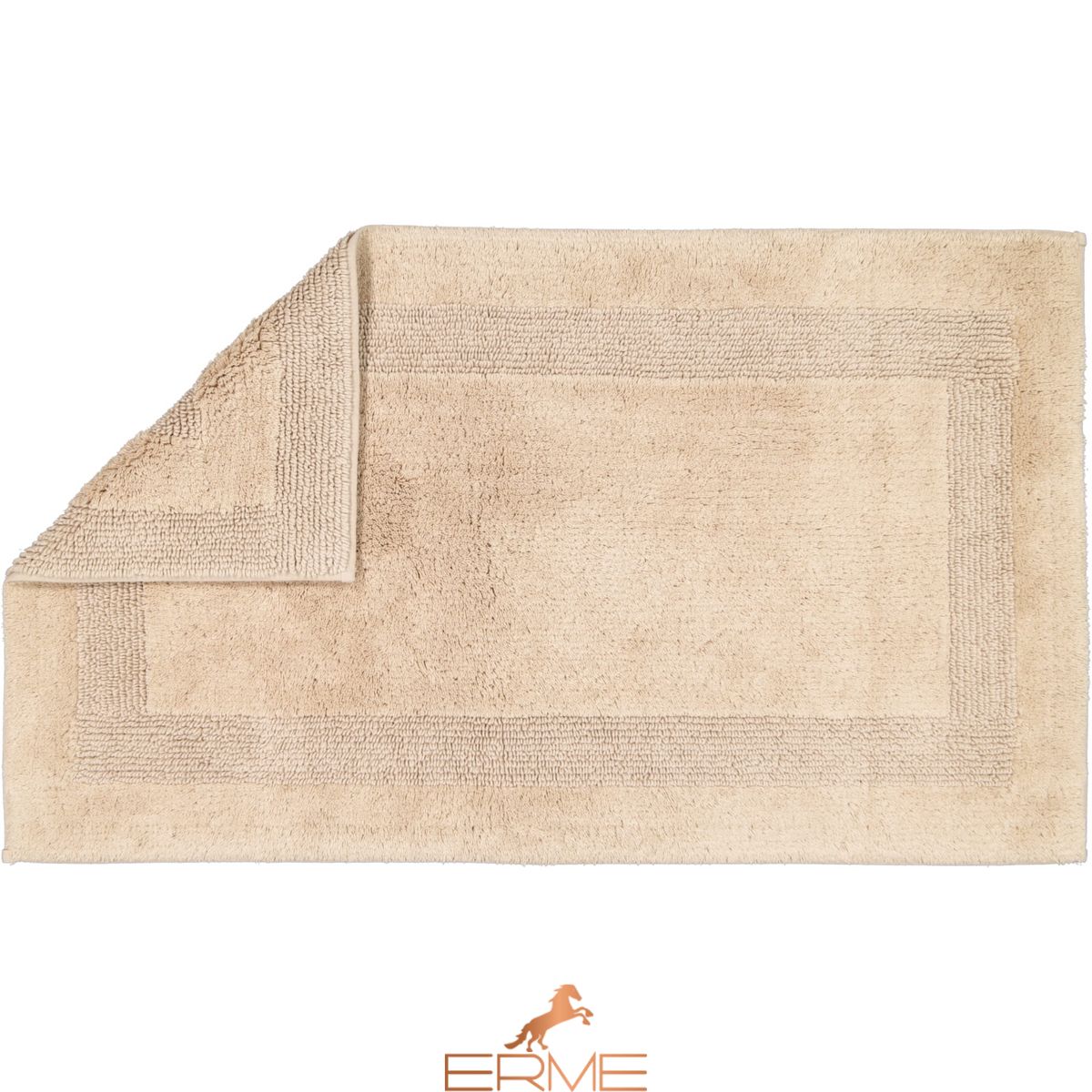 Carpet Cawoe - Luxus Sand, Under the order (delivery from 4 weeks), 70x120 cm