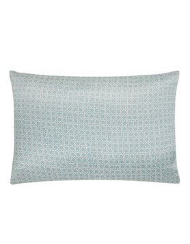 Шовкова наволочка Gingerlily - Rattan Blue Piped, 50x75