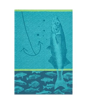 Kitchen towel Coucke - Poissons