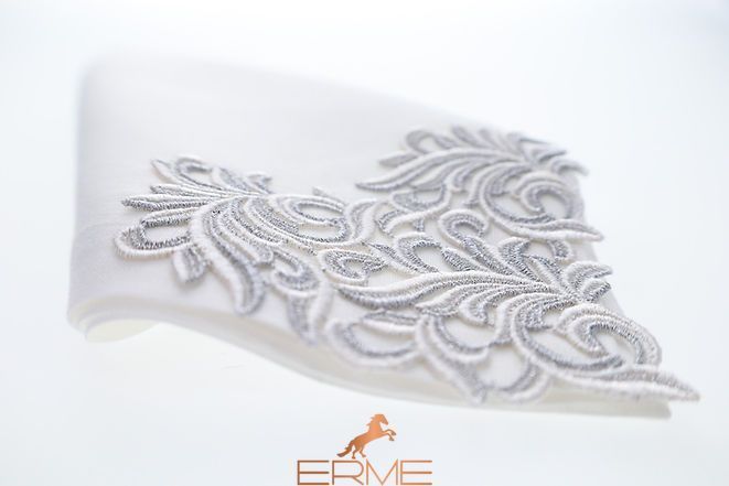 Weissfee napkin - Gala Royal Silver