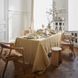 Alexandre Turpault FLORENCE Sienne linen OFG tablecloth 170x170 cm