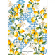 Кухонное полотенце Garnier Thiebaut - Citrons Azulejos Bleu