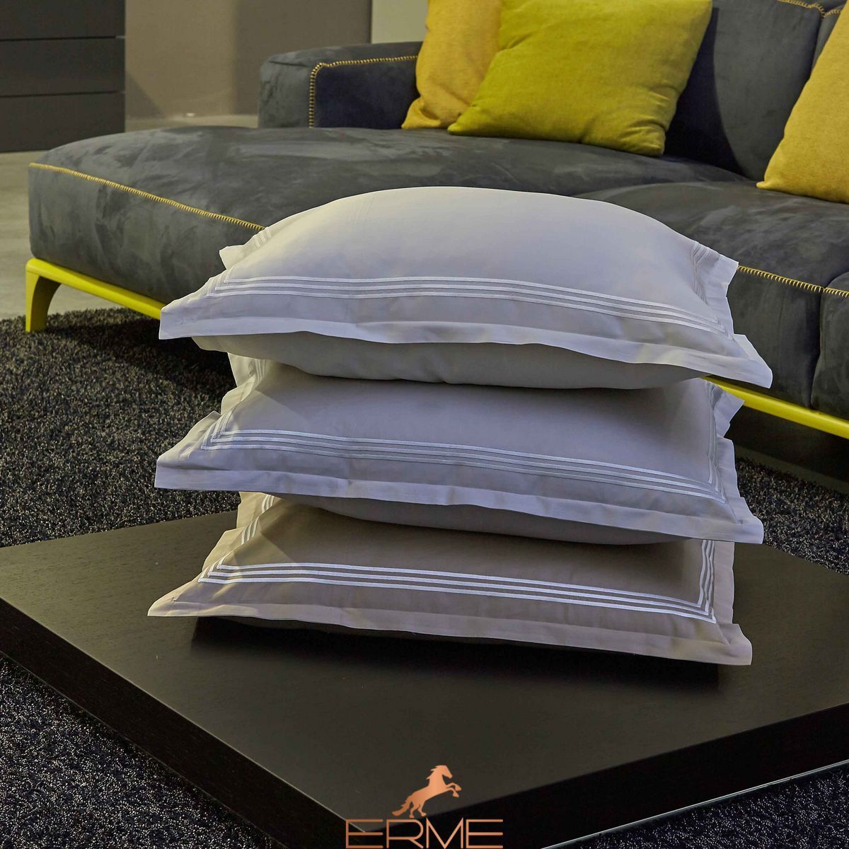 Bed linen Signoria Firenze Platinum Sateen, 50x75 (2pc), 155x200 (2pc), 270x290