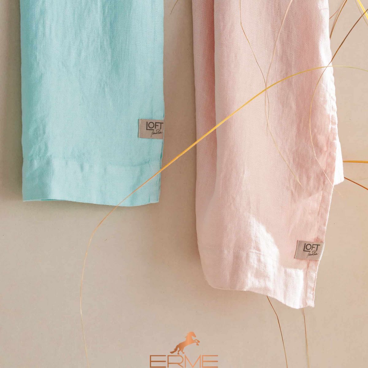 Set of face towels + guest sheet Biancoperla Panama Safari, 60х110 + 40х60 + 100x140
