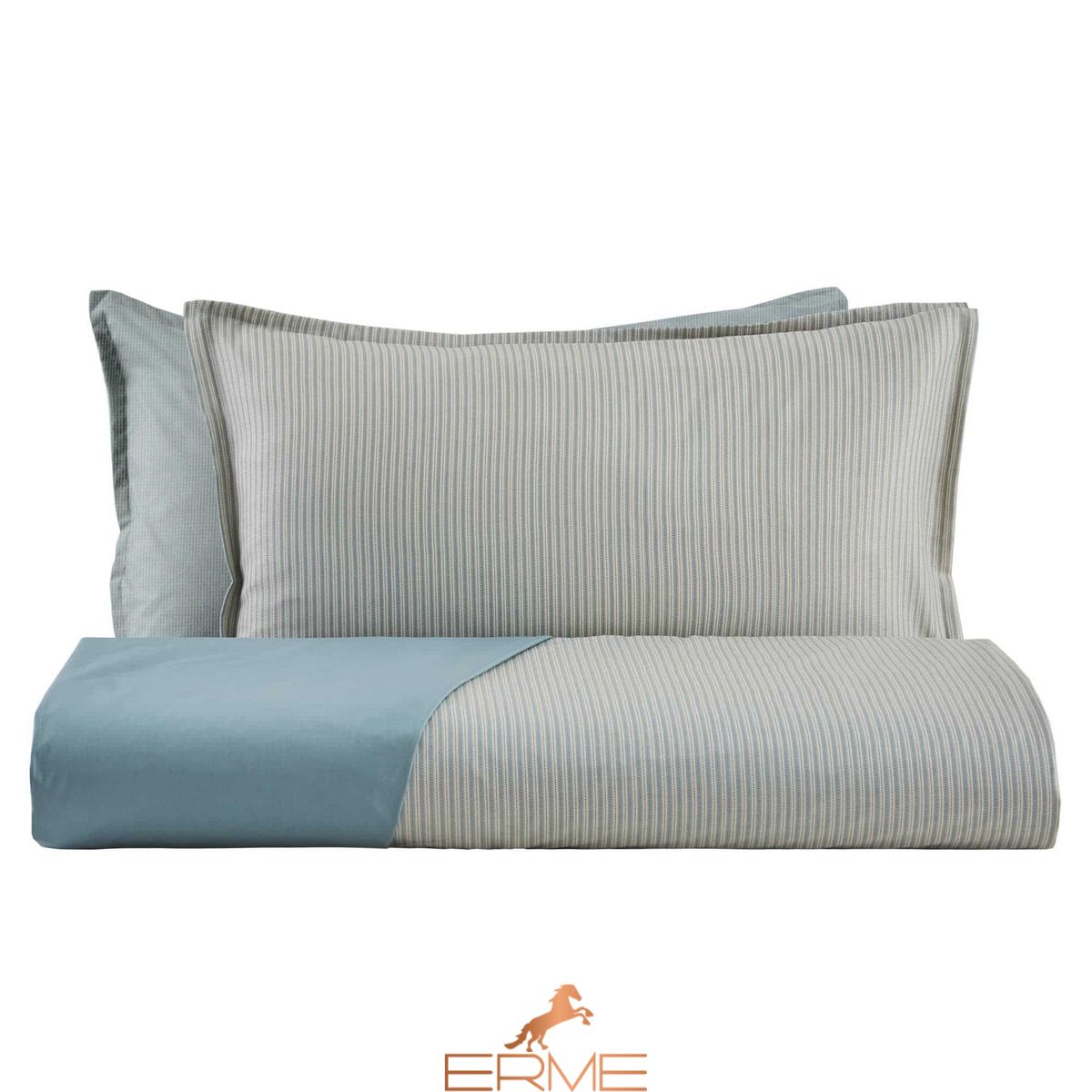 Постельное белье Biancoperla - Wales Deluxe Sky blue, 50x75 (2шт), 155x200 (2шт), 270x290