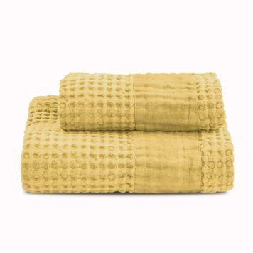 Набір рушників для обличчя + гостьове Biancoperla Milano Miele, 60х110 + 40х60 + 100x140