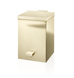 Decor Walter CUBE - Ведро с педалью - Gold matt