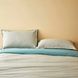 Bed linen Biancoperla - Wales Deluxe Sky blue, 50x75 (2pc), 155x200 (2pc), 270x290