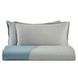 Bed linen Biancoperla - Wales Deluxe Sky blue, 50x75 (2pc), 155x200 (2pc), 270x290