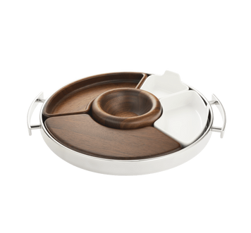 Christofle Mood Coffee Le Petit Stainless Steel Tray