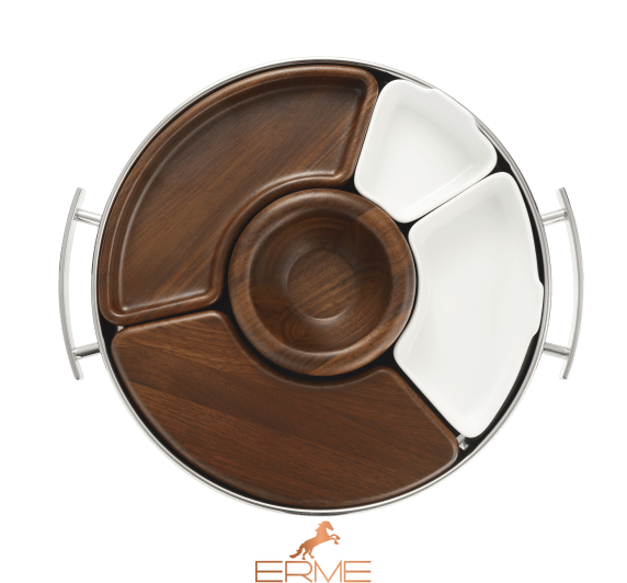 Christofle Mood Coffee Le Petit Stainless Steel Tray