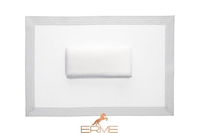 Weissfee serving mat - Riva Silver