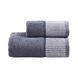 Набір рушників для обличчя + гостьове Biancoperla Castellina Denim, 60х110 + 40х60 + 100x140
