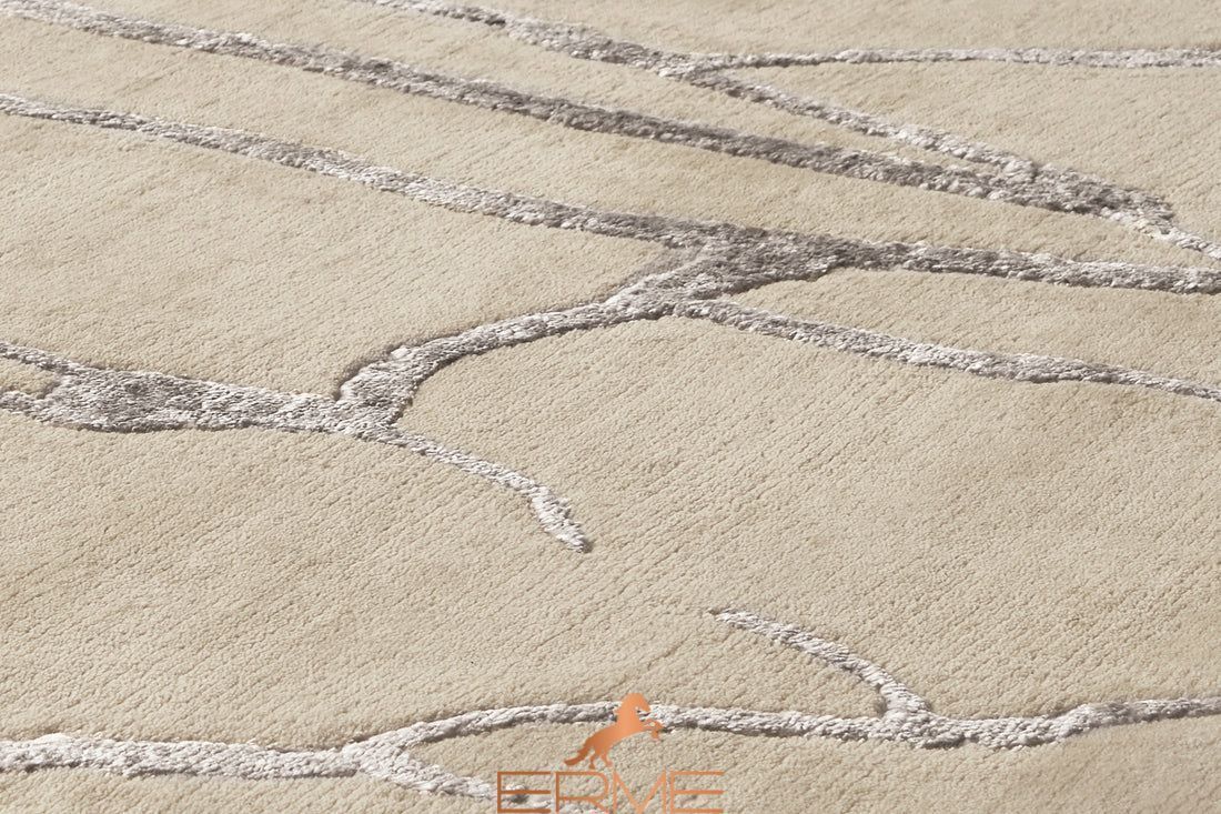 Carpet Serge Lesage - Craquel gris creme