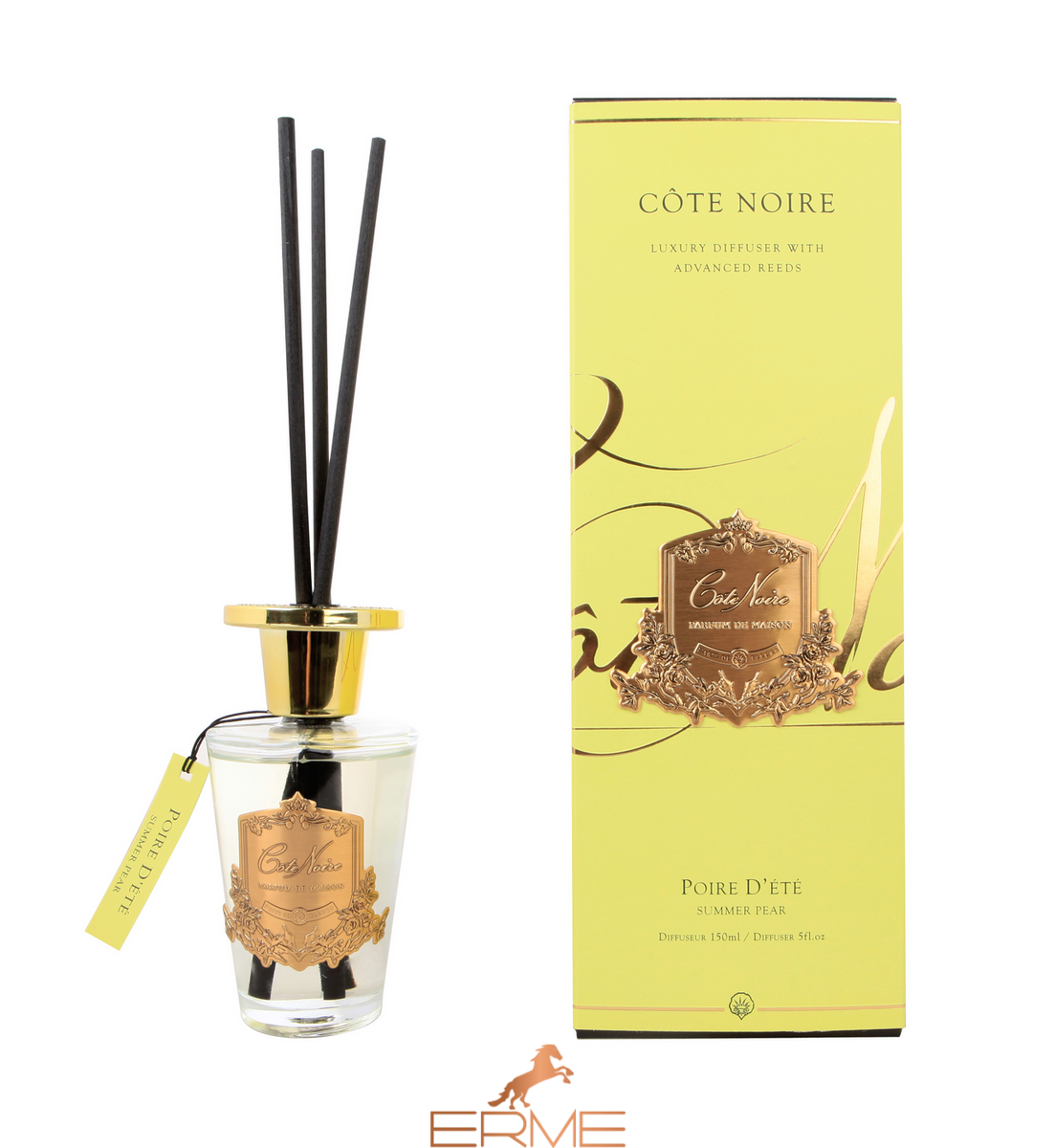 Аромадифузор Cote Noire Gold - Summer Pear, Під замовлення (доставка від 4-х тижнів), 90 мл